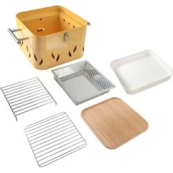 Tragbarer Grill Im Retrostyle -Geschäft Für Grillzubehör Für Die Küche Zu Hause 048126048458 AR01 060121 L