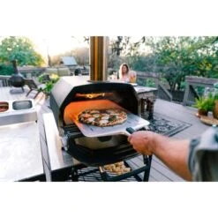 Ooni Pizzaofen Karu 16 Multi-Brennstoff Outdoor Edelstahl/Schwarz -Geschäft Für Grillzubehör Für Die Küche Zu Hause 060568345451 11029300 A 01