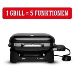 Weber Elektrogrill Lumin Crimson Red - Modern, Praktisch Und Leistungsstark -Geschäft Für Grillzubehör Für Die Küche Zu Hause 1201268 01 1