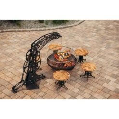 Ferrum Art Design Feuerstelle Industrie Blank 6 Ferrum Art Design Feuerstelle Industrie Blank -Geschäft Für Grillzubehör Für Die Küche Zu Hause 1310143 4