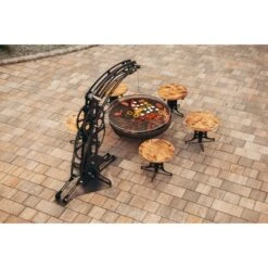 Ferrum Art Design Feuerstelle Industrie Blank 8 Ferrum Art Design Feuerstelle Industrie Blank -Geschäft Für Grillzubehör Für Die Küche Zu Hause 1310143 6