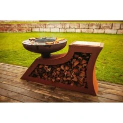 Ferrum Art Design Feuerstelle L-Form Rost 3 Ferrum Art Design Feuerstelle L-Form Rost -Geschäft Für Grillzubehör Für Die Küche Zu Hause 1310713 1