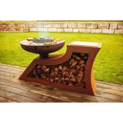 Ferrum Art Design Feuerstelle L-Form Rost 15 Ferrum Art Design Feuerstelle L-Form Rost -Geschäft Für Grillzubehör Für Die Küche Zu Hause 1310713 13