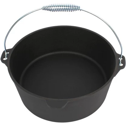 El Fuego Dutch-Oven Gusseisen 7,2 l Deckel 1,8 l Schwarz El Fuego Dutch-Oven Gusseisen 7,2 L Deckel 1,8 L Schwarz -Geschäft Für Grillzubehör Für Die Küche Zu Hause 194126 2240 S 03