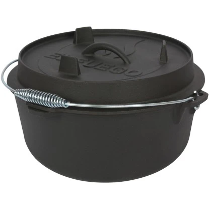 El Fuego Dutch-Oven Gusseisen 7,2 l Deckel 1,8 l Schwarz El Fuego Dutch-Oven Gusseisen 7,2 L Deckel 1,8 L Schwarz -Geschäft Für Grillzubehör Für Die Küche Zu Hause 194126 2240 S 10
