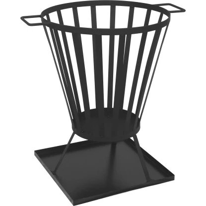 Feuerkorb 59 cm x 56 cm x 43 cm Metall Feuerkorb 59 Cm X 56 Cm X 43 Cm Metall -Geschäft Für Grillzubehör Für Die Küche Zu Hause 26603787 S01 100719 L Grey