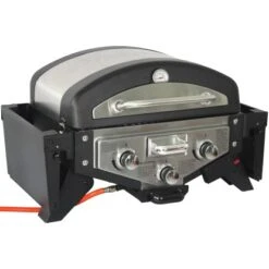 El Fuego Tischgasgrill Smoker Medison 2 Brenner Silber -Geschäft Für Grillzubehör Für Die Küche Zu Hause 27873 2240 medisonsilber 5