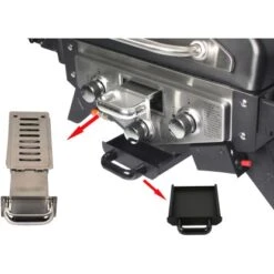 El Fuego Tischgasgrill Smoker Medison 2 Brenner Silber -Geschäft Für Grillzubehör Für Die Küche Zu Hause 27873 2240 medisonsilber 7