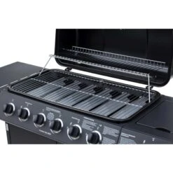 El Fuego Gasgrill Dayton 6-Brenner + Seitenbrenner Schwarz Ca. 133 X 97 X 54 Cm 7 El Fuego Gasgrill Dayton 6-Brenner + Seitenbrenner Schwarz Ca. 133 X 97 X 54 Cm -Geschäft Für Grillzubehör Für Die Küche Zu Hause 347 2240 DAYTON61SCHWARZ 6