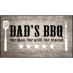 BBQ Matte Dad's BBQ The Man 67 Cm X 120 Cm