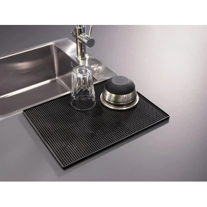 Wenko Abtropfmatte Maxi 40 cm x 30 cm Black Outdoor Kitchen Schwarz Wenko Abtropfmatte Maxi 40 Cm X 30 Cm Black Outdoor Kitchen Schwarz -Geschäft Für Grillzubehör Für Die Küche Zu Hause 4008838357705 1068 06