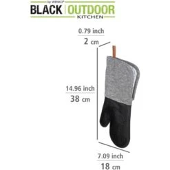 Wenko Topfhandschuhe Ada 2er-Set Silikon-Handflächen Schwarz -Geschäft Für Grillzubehör Für Die Küche Zu Hause 4008838378946 1068 04