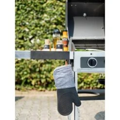 Wenko Topfhandschuhe Ada 2er-Set Silikon-Handflächen Schwarz -Geschäft Für Grillzubehör Für Die Küche Zu Hause 4008838378946 1068 06
