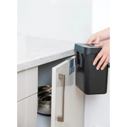 Wenko Abfallsammler mit Griff Tago Black Outdoor Kitchen 5 l Wenko Abfallsammler Mit Griff Tago Black Outdoor Kitchen 5 L -Geschäft Für Grillzubehör Für Die Küche Zu Hause 4008838383353 1068 07