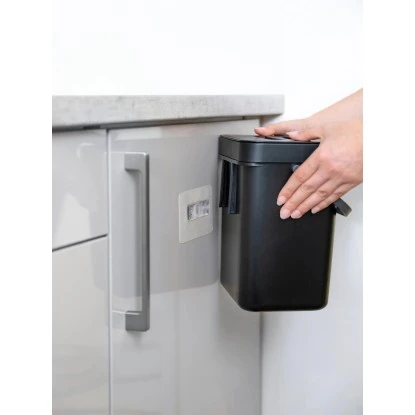 Wenko Abfallsammler mit Griff Tago Black Outdoor Kitchen 5 l Wenko Abfallsammler Mit Griff Tago Black Outdoor Kitchen 5 L -Geschäft Für Grillzubehör Für Die Küche Zu Hause 4008838383353 1068 08