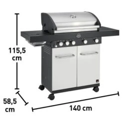 Jamestown 4-Brenner Gasgrill Maddox 12 Jamestown 4-Brenner Gasgrill Maddox -Geschäft Für Grillzubehör Für Die Küche Zu Hause 4048126602513 VM 01