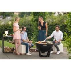 Westmann Premium Grill Feuerstelle Ø 81 Cm X 62 Cm Schwarz -Geschäft Für Grillzubehör Für Die Küche Zu Hause 4260280773391 1741 AB 03