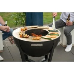Westmann Premium Grill Feuerstelle Ø 81 Cm X 62 Cm Schwarz -Geschäft Für Grillzubehör Für Die Küche Zu Hause 4260280773391 1741 AB 04