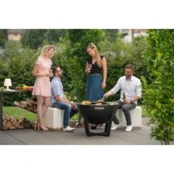 Westmann Premium Grill Feuerstelle Ø 81 Cm X 62 Cm Schwarz -Geschäft Für Grillzubehör Für Die Küche Zu Hause 4260280773391 1741 AB 05