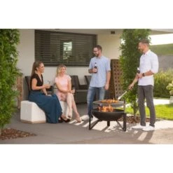 Westmann Premium Grill Feuerstelle Inkl. Grillrost Ø 70 Cm X 75 Cm Schwarz 9 Westmann Premium Grill Feuerstelle Inkl. Grillrost Ø 70 Cm X 75 Cm Schwarz -Geschäft Für Grillzubehör Für Die Küche Zu Hause 4260280773407 1741 AB 05