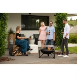 Westmann Premium Grill Feuerstelle Inkl. Grillrost Ø 70 Cm X 75 Cm Schwarz 10 Westmann Premium Grill Feuerstelle Inkl. Grillrost Ø 70 Cm X 75 Cm Schwarz -Geschäft Für Grillzubehör Für Die Küche Zu Hause 4260280773407 1741 AB 06