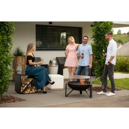 Westmann Premium Grill Feuerstelle inkl. Grillrost Ø 70 cm x 75 cm Schwarz Westmann Premium Grill Feuerstelle Inkl. Grillrost Ø 70 Cm X 75 Cm Schwarz -Geschäft Für Grillzubehör Für Die Küche Zu Hause 4260280773407 1741 AB 06