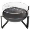 Westmann Premium Grill Feuerstelle Inkl. Grillrost Ø 70 Cm X 75 Cm Schwarz -Geschäft Für Grillzubehör Für Die Küche Zu Hause 4260280773407 1741 S 01