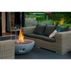 Dobar Outdoor-Feuerschale Mit Gasflamme Lunar Ø 90 Cm Grau 8 Dobar Outdoor-Feuerschale Mit Gasflamme Lunar Ø 90 Cm Grau -Geschäft Für Grillzubehör Für Die Küche Zu Hause 4637 lavaofenfeuerstelle 6