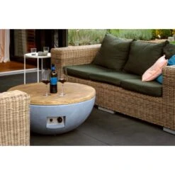 Dobar Outdoor-Feuerschale Mit Gasflamme Lunar Ø 90 Cm Grau 9 Dobar Outdoor-Feuerschale Mit Gasflamme Lunar Ø 90 Cm Grau -Geschäft Für Grillzubehör Für Die Küche Zu Hause 4637 lavaofenfeuerstelle 7