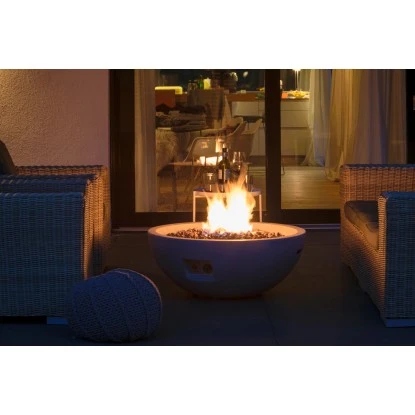 Dobar Outdoor-Feuerschale mit Gasflamme Lunar Ø 90 cm Grau Dobar Outdoor-Feuerschale Mit Gasflamme Lunar Ø 90 Cm Grau -Geschäft Für Grillzubehör Für Die Küche Zu Hause 4637 lavaofenfeuerstelle 9