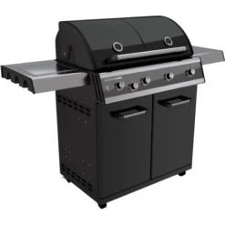 Outdoorchef Gasgrill Dualchef 425 G Schwarz 4 Brenner Mit Seitenkochstelle -Geschäft Für Grillzubehör Für Die Küche Zu Hause 479688 1525 3