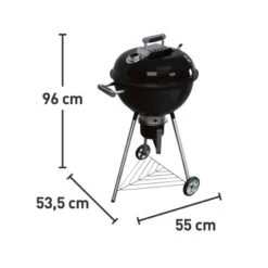 Holzkohle-Kugelgrill North Bay Ø 47 Cm Mit Modularem Grillsystem -Geschäft Für Grillzubehör Für Die Küche Zu Hause 557032 3299 8