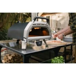 Ooni Pizzaofen Karu 16 Multi-Brennstoff Outdoor Edelstahl/Schwarz -Geschäft Für Grillzubehör Für Die Küche Zu Hause 60568345451 11029300 AB 03