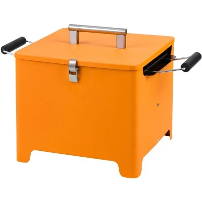 Tepro Holzkohlegrill Chill & Grill Cube Orange 31,5 x 31,5 cm Tepro Holzkohlegrill Chill & Grill Cube Orange 31,5 X 31,5 Cm -Geschäft Für Grillzubehör Für Die Küche Zu Hause 660793 2400 Cube 01