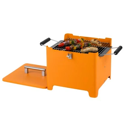 Tepro Holzkohlegrill Chill & Grill Cube Orange 31,5 x 31,5 cm Tepro Holzkohlegrill Chill & Grill Cube Orange 31,5 X 31,5 Cm -Geschäft Für Grillzubehör Für Die Küche Zu Hause 660793 2400 Cube 03