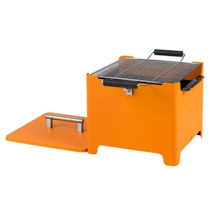 Tepro Holzkohlegrill Chill & Grill Cube Orange 31,5 x 31,5 cm Tepro Holzkohlegrill Chill & Grill Cube Orange 31,5 X 31,5 Cm -Geschäft Für Grillzubehör Für Die Küche Zu Hause 660793 2400 Cube 05