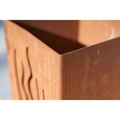 Gartenfreude FeuersäuleDesign Wellen Edelrost 16 x 16 x 50 cm Gartenfreude FeuersäuleDesign Wellen Edelrost 16 X 16 X 50 Cm -Geschäft Für Grillzubehör Für Die Küche Zu Hause 753063 4655 06