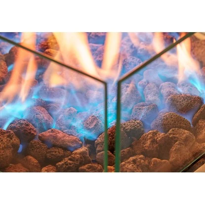 Amare Gas-Feuerstelle für den Außenbereich Quadratisch Grau Amare Gas-Feuerstelle Für Den Außenbereich Quadratisch Grau -Geschäft Für Grillzubehör Für Die Küche Zu Hause 765581 4655 05