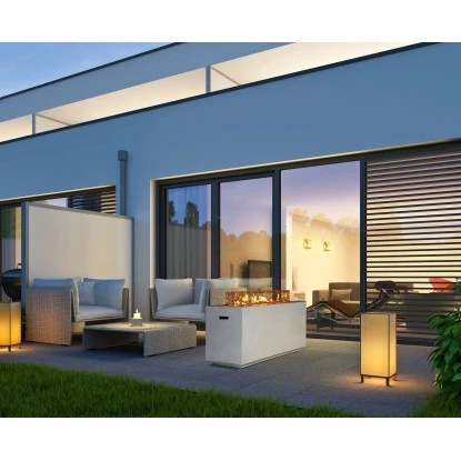 Amare Gas-Feuerstelle für den Außenbereich Weiß Amare Gas-Feuerstelle Für Den Außenbereich Weiß -Geschäft Für Grillzubehör Für Die Küche Zu Hause 765591 4655 03