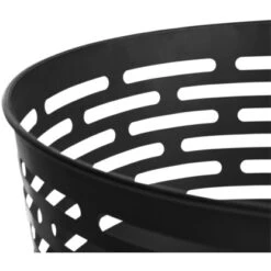 Gartenfreude Design Feuerstelle Ø 39 Cm Schwarz -Geschäft Für Grillzubehör Für Die Küche Zu Hause 765609 4655 05