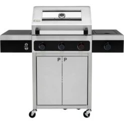 Tepro Gasgrill Keansburg 3 Mit Seitenbrenner Schwarz-Edelstahl -Geschäft Für Grillzubehör Für Die Küche Zu Hause 769380 2400 04