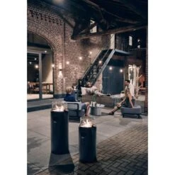 Enders® Feuerstelle Nova LED M Black-Chrome -Geschäft Für Grillzubehör Für Die Küche Zu Hause 831231 3795 5600 5