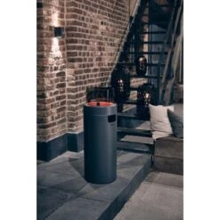 Enders® Feuerstelle Nova LED L Grey-Black -Geschäft Für Grillzubehör Für Die Küche Zu Hause 831234 3795 5605 8