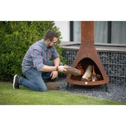 Westmann Feuerstelle Inkl. Rauchablass Rost -Geschäft Für Grillzubehör Für Die Küche Zu Hause 8346561 1741 WMLG900R 02