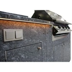 Häusler Outdoor-Küche Azul Noche 180x60x110 Cm Barplatte VA-Stützen Beleuchtung -Geschäft Für Grillzubehör Für Die Küche Zu Hause 9010190045201 4767 10