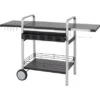 Tepro BBQ Tisch Schwarz-Silber 150,5 X 97,5 X 59,5 Cm (BxHxT)