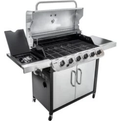 Char-Broil Gasgrill Convective 640 S Mit 6 Brennern Und Seitenkocher Edelstahl -Geschäft Für Grillzubehör Für Die Küche Zu Hause 946834 140903 6