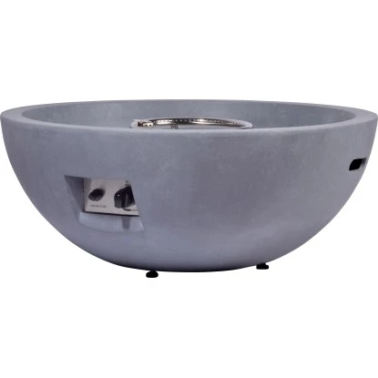 Dobar Outdoor-Feuerschale mit Gasflamme Lunar Ø 90 cm Grau Dobar Outdoor-Feuerschale Mit Gasflamme Lunar Ø 90 Cm Grau -Geschäft Für Grillzubehör Für Die Küche Zu Hause lavaofengasfeuerstelle 02