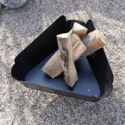 VASNER Merive M1 Feuerschale Niedrig Abgerundet Schwarz -Geschäft Für Grillzubehör Für Die Küche Zu Hause sign garten terrasse mood3 1